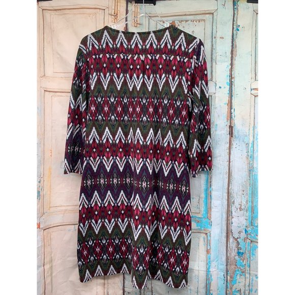 Tacera Shift Dress with Zipper Large - Picture 4 of 6